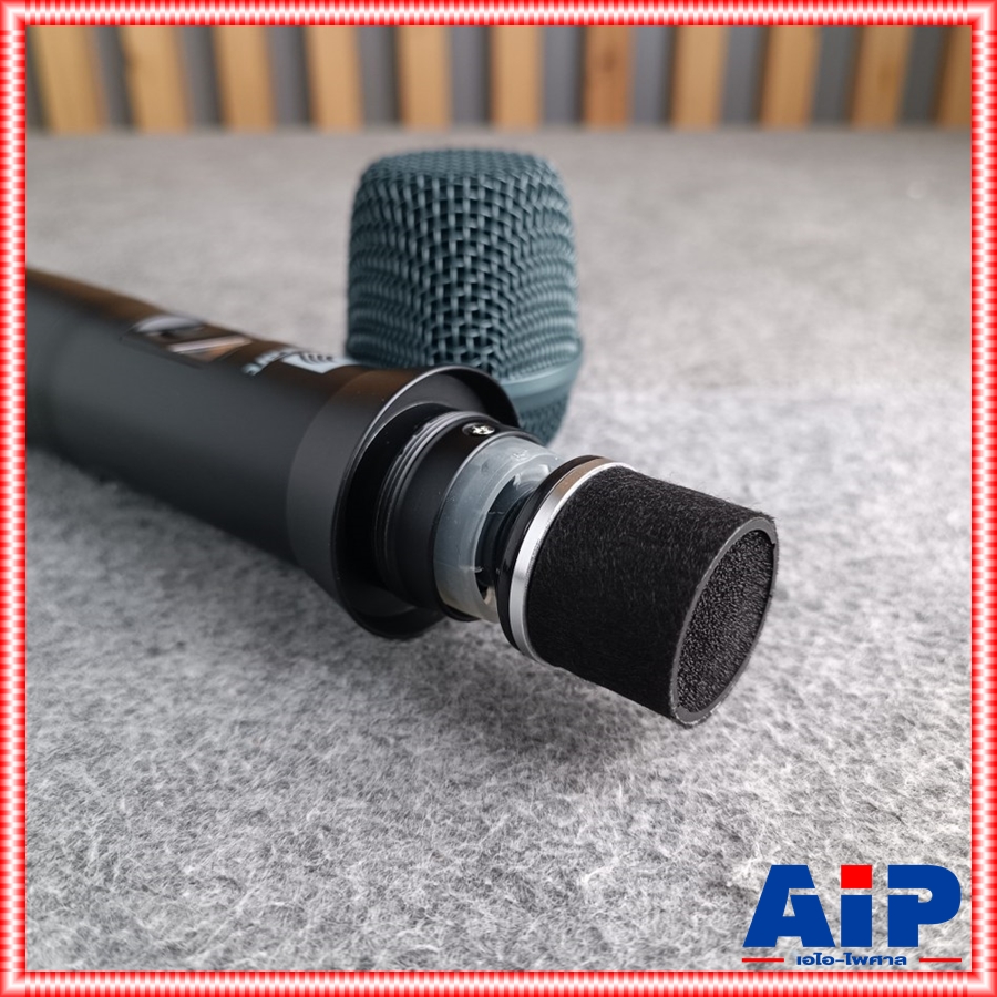 Relacart UR-222D ไมค์ลอยคู่ ไมโครโฟนไร้สาย ย่าน UHF ช่วงความถี่ UHF 748-758 MHz ความถี่ใหม่ กสทช ปรับความถี่ได้ UR 222 D UR222D เอไอ-ไพศาล +++