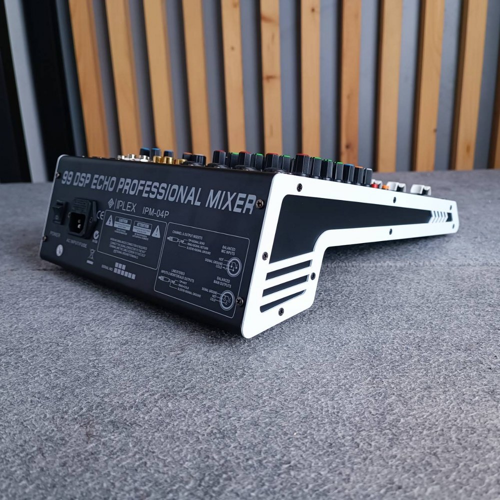 IPLEX IPM-04P MIXER IPM 04P IPM04P มิกเซอร์ เครื่องเสียง เครื่องปรับแต่งเสียง มิกซ์ เอไอ-ไพศาล