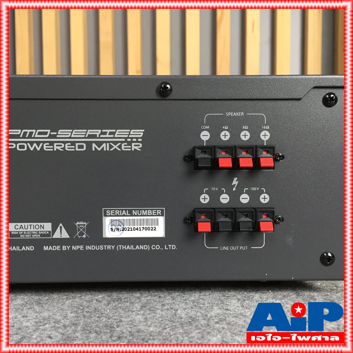NPE PMD250MP3 AC/DC POWERMIXER LINE PMD 250 MP3 POWERMIX PMD-250 MP3 แอมป์เสียงตามสาย ใช้ได้ทั้งไฟบ้าน 220V ไฟรถ DC12V +++
