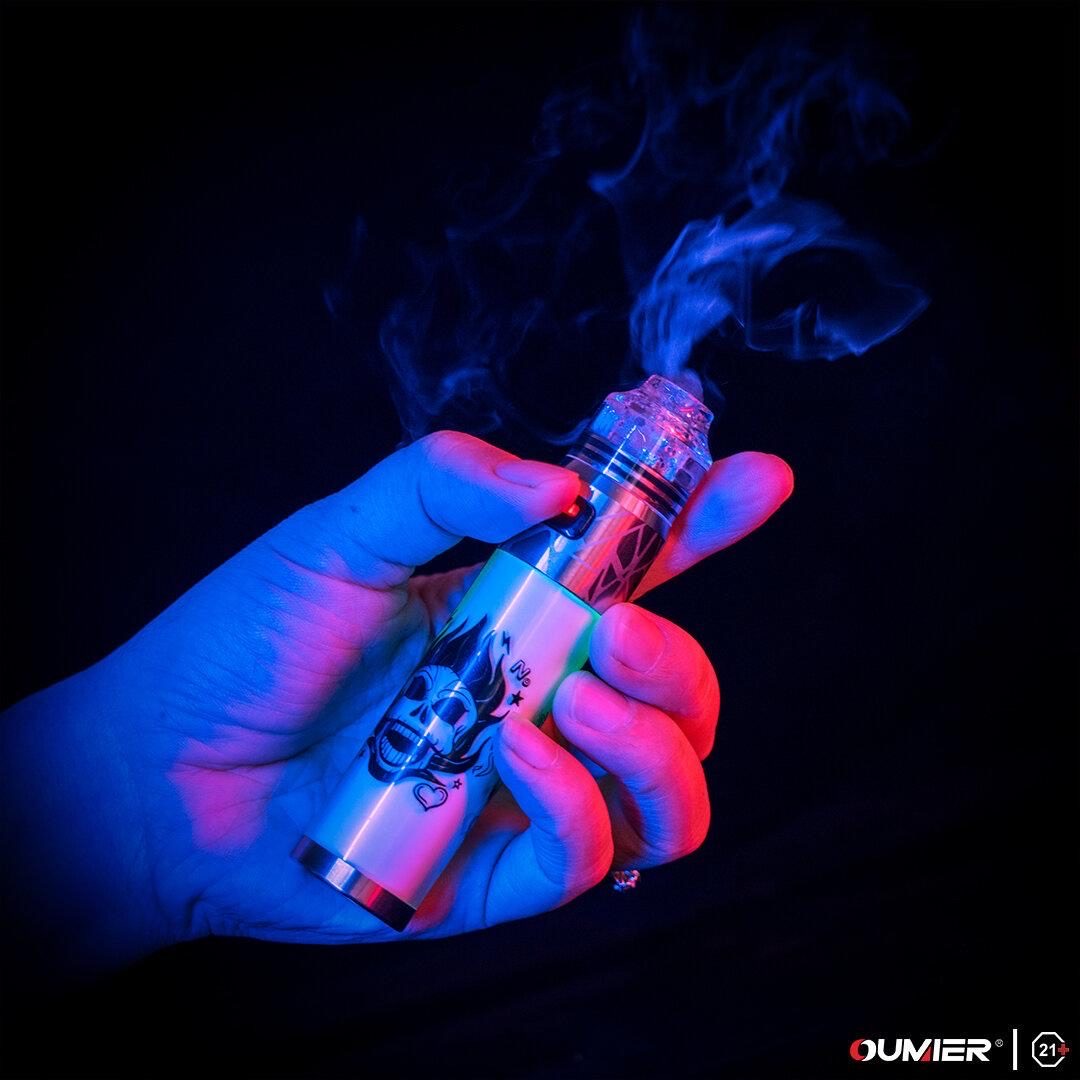 Wasp Nano Stick 2000mAh 22mm Diameter แท้ มีไฟLED รอบแท่ง