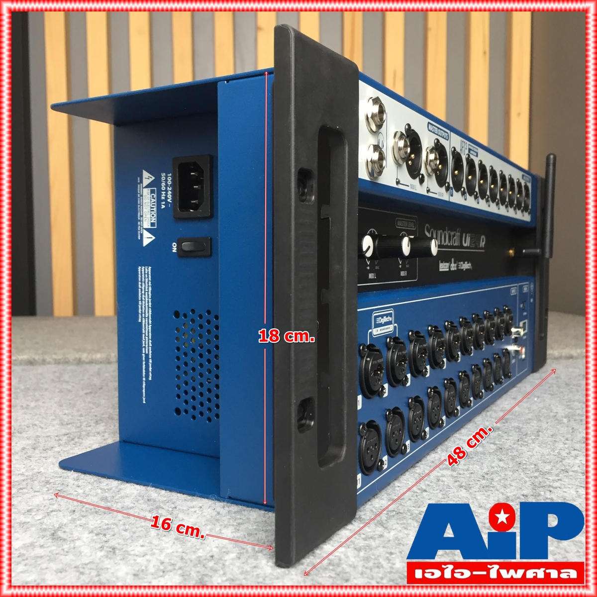SOUNDCRAFT UI-24R Digital Mixer มิกเซอร์ มิกดิจิตอล เครื่องปรับแต่งเสียง MIX ตัวปรับแต่งเสียง เครื่องเสียง เอไอ-ไพศาล +++