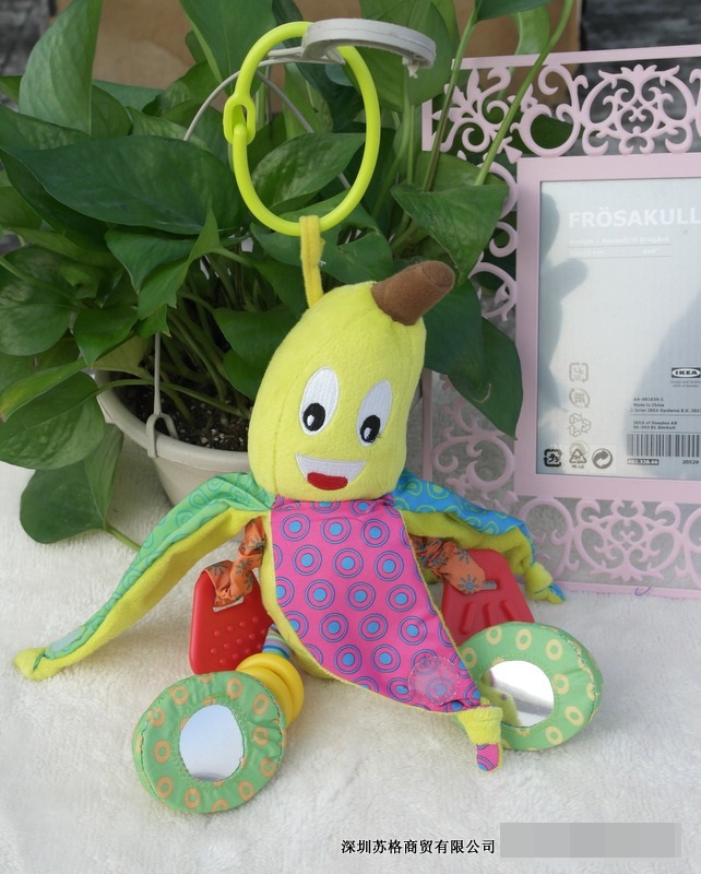 CH913 ของเล่นผ้ากล้วยแขวนเปลหรือรถเข็น