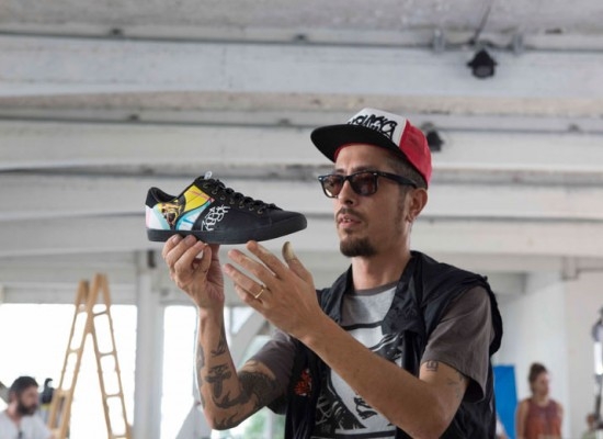 รองเท้าโอนิ LAWNSHIP - Longship Black / Black (HAMILTON YOKOTA)