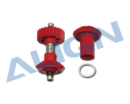 700E/800E ดอกจอกหน้า M1 Torque Tube Front Drive Gear Set 23T