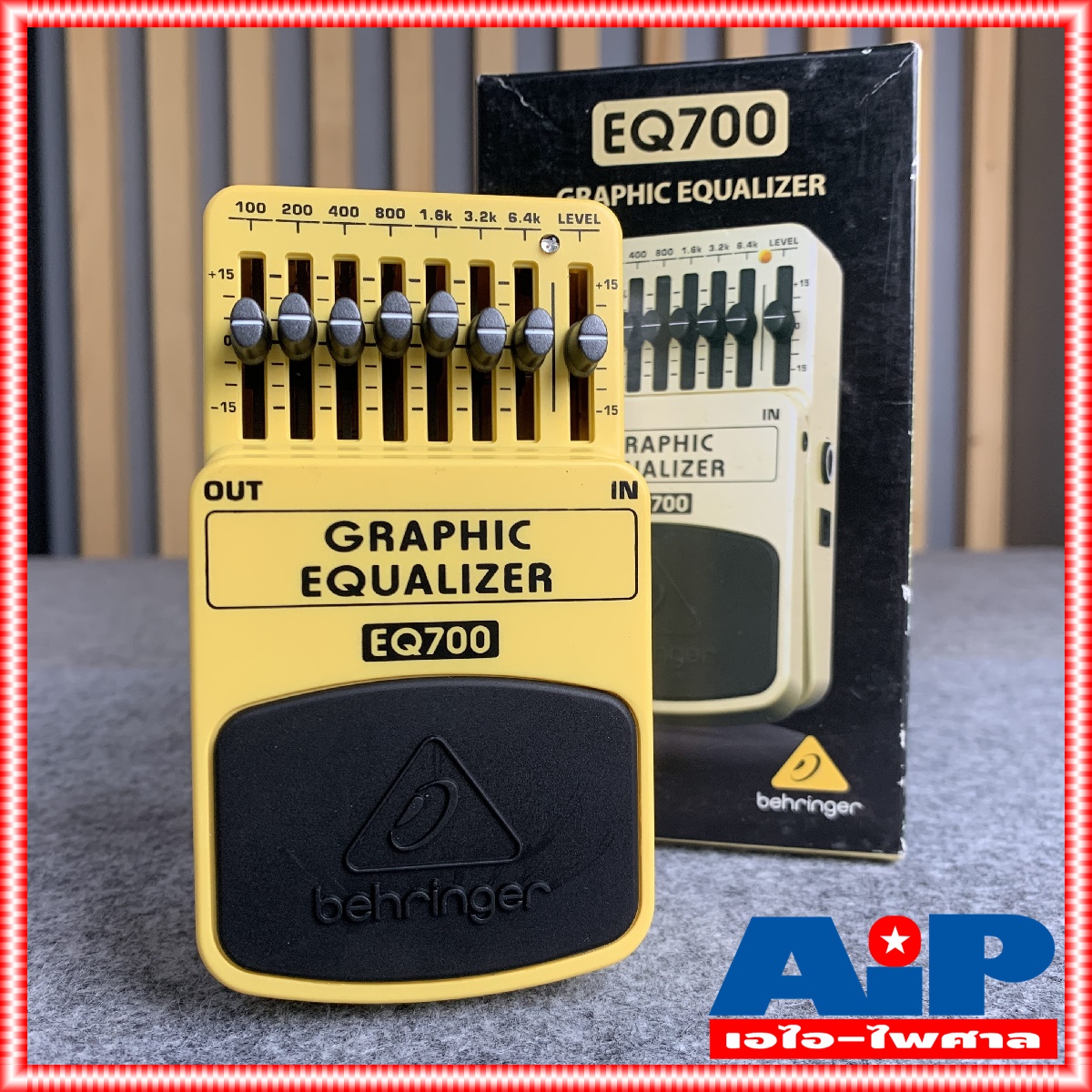 BEHRINGER EQ700 เอฟเฟคกีต้าร์ Graphic Equalizer EQ-700 EQ 700 เอไอ-ไพศาล +++