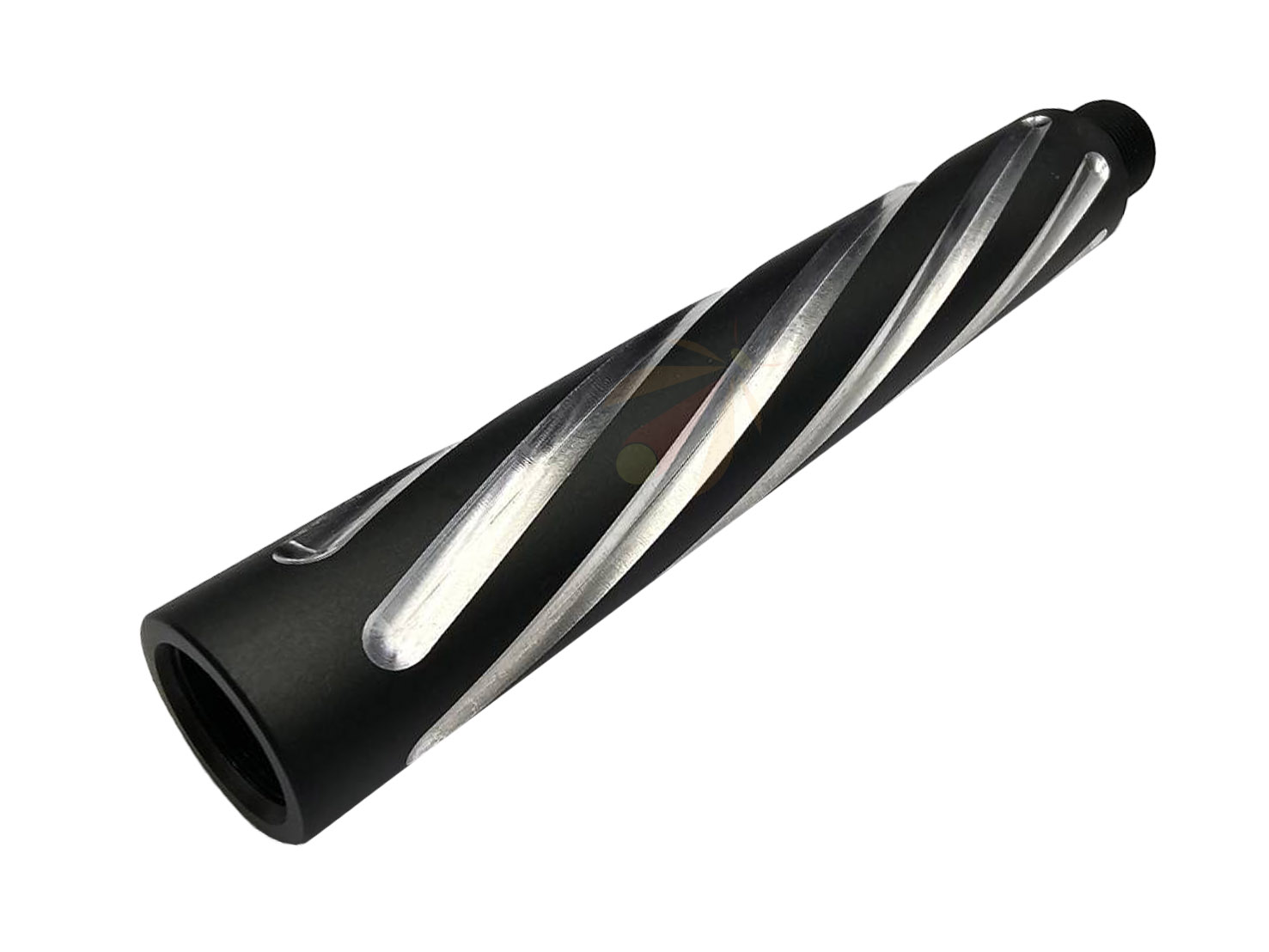 [Army Force] Airsoft Outer Extended Barrel [For Tokyo Marui M4 AEG Series] [Tornado Version][BLK]