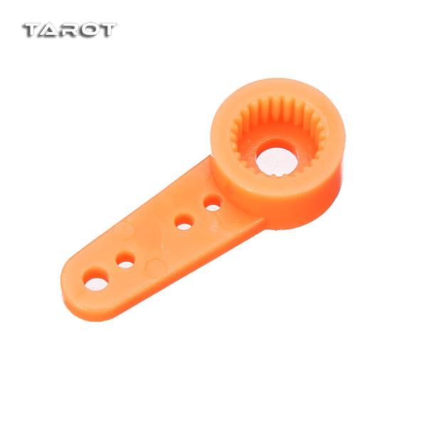 TL : Plastic Servo Arm for HS-65MG/KST215/JX-HV2006MG - สีส้ม (8ชิ้น)
