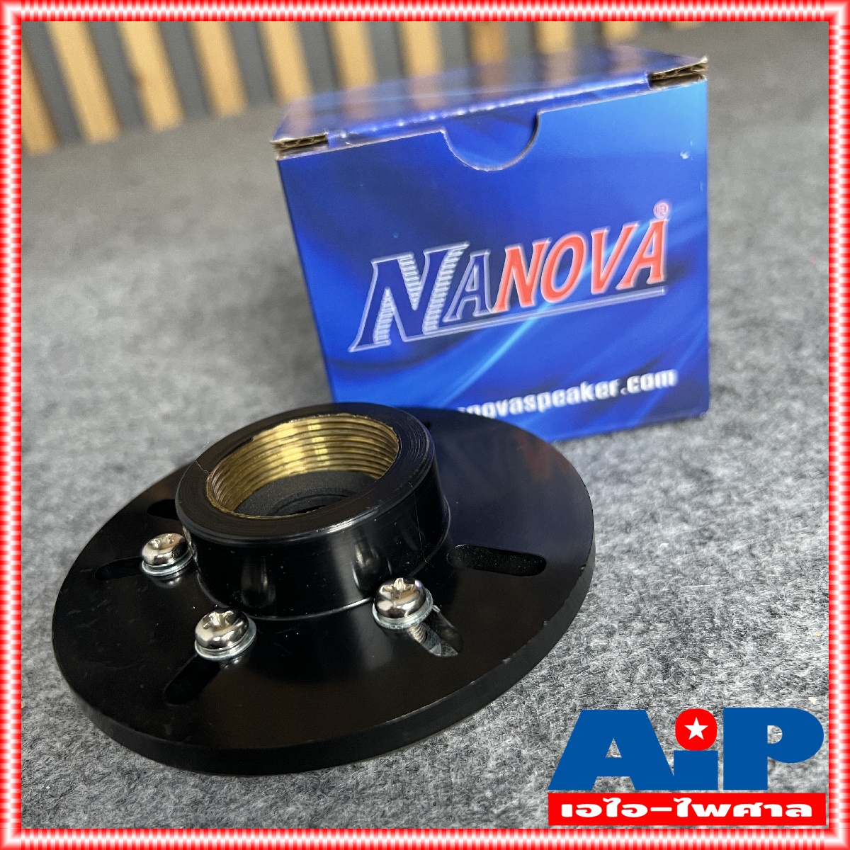 NANOVA PTH-100 ตัวทด เกลียวใน ทองเหลือง ตัวทดปากฮอร์น ตัวทดไดร์เวอร์ อุปกรณ์ทด ADAPTOR CONCAVE เอไอ-ไพศาล