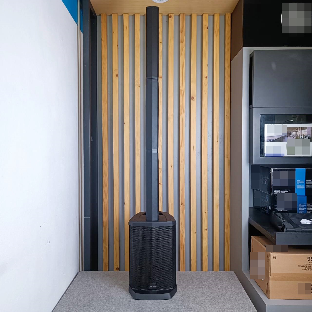 แถมถุงเก็บลำโพงคอลัมน์ ALTO TS-108C ลำโพงคอลัมน์แอคทีฟ บลูทูธ TS 108C ลำโพงคอลัมน์ มีแอมป์ในตัว TS108C เอไอ-ไพศาล