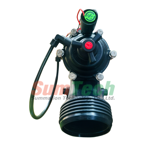 3 Inch. latching valve