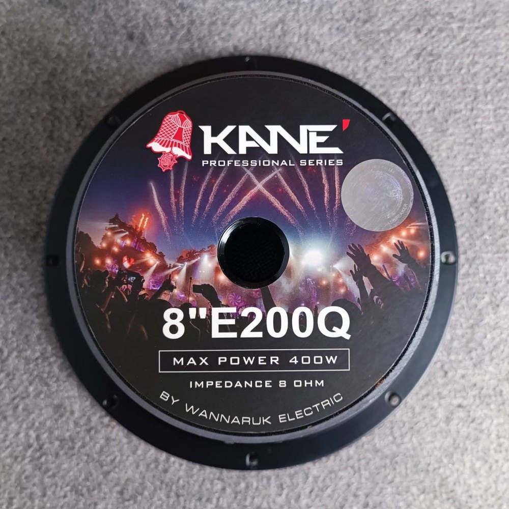 KANE 8" E200Q ลำโพง8นิ้ว E-200Q E 200Q ดอก ลำโพง KA NE ลำโพง8นิ้ว คาเนะ เอไอ-ไพศาล
