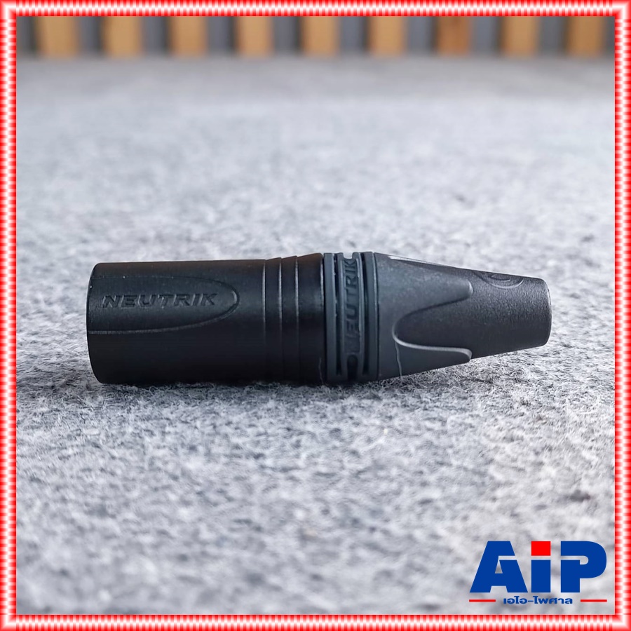 ตัวสีดำ 1ตัว NEUTRIK ของแท้ NC-3MXX-B สีดำ CANNON XLR ตัวผู้ NC3MXX NC-3MXX B แคนนอนตัวเมีย สำหรับเข้าหัว สายสัญญาณ NC 3 MXX เอไอ-ไพศาล