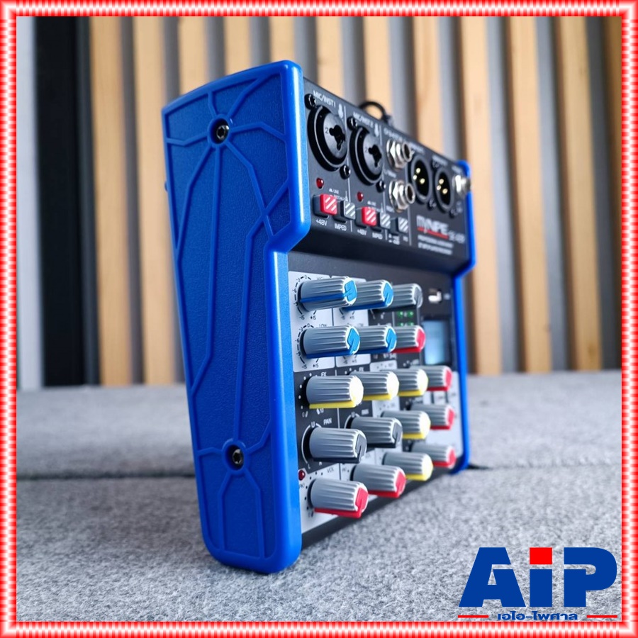 MYNPE SE-42R MIXER มิกเซอร์พร้อมเอฟเฟคแท้ มิกเซอร์ มิกเซอร์อนาล็อก MYNPE(มายเอ็นพีอี) SE Series SE 42R SE42R เอไอ-ไพศาล