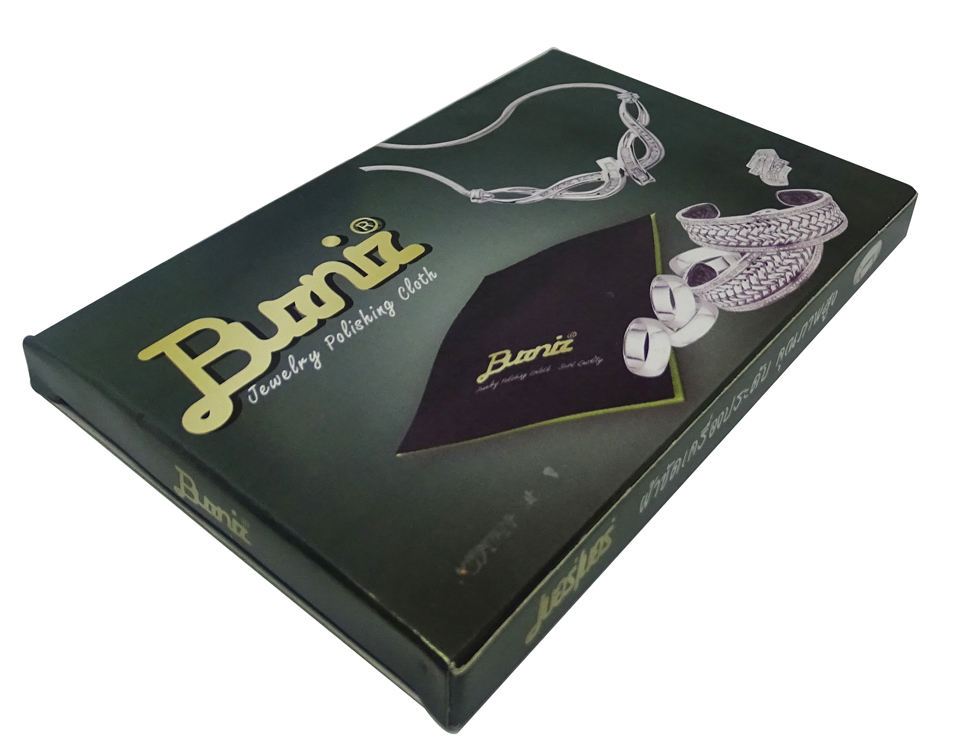 ผ้าเช็ดงาน เบอร์เนอร์ ผ้าขัดเครื่องประดับ Berner 24x23 Cm