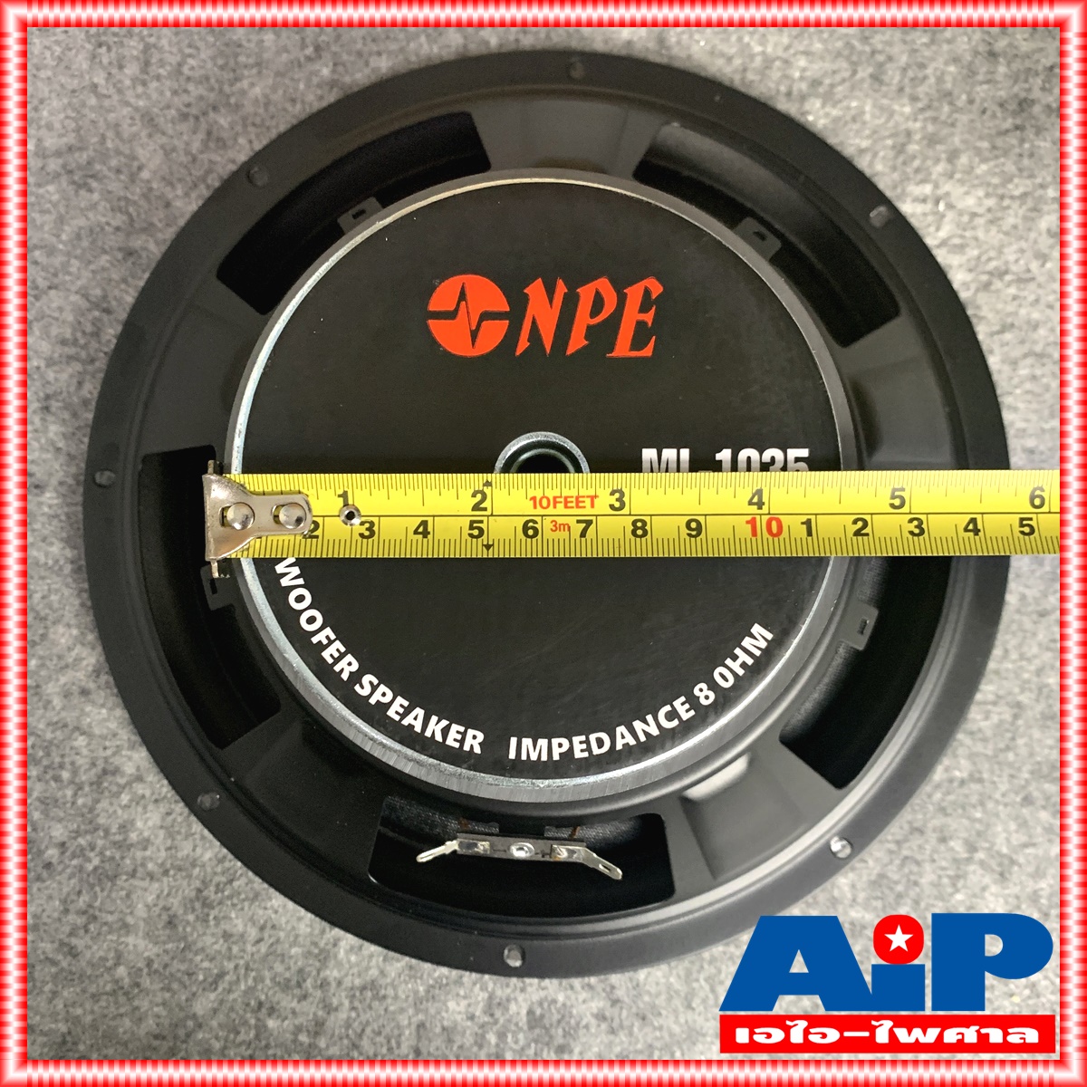 1ดอก ลำโพง10นิ้ว NPE ML-1035 ตู้ NPE K-450 ดอกลำโพง10นิ้ว ดอกลำโพงตู้ NPE K450 K 450 ML 1035 ซับ10นิ้ว ML1035 ดอกลำโพง เบส