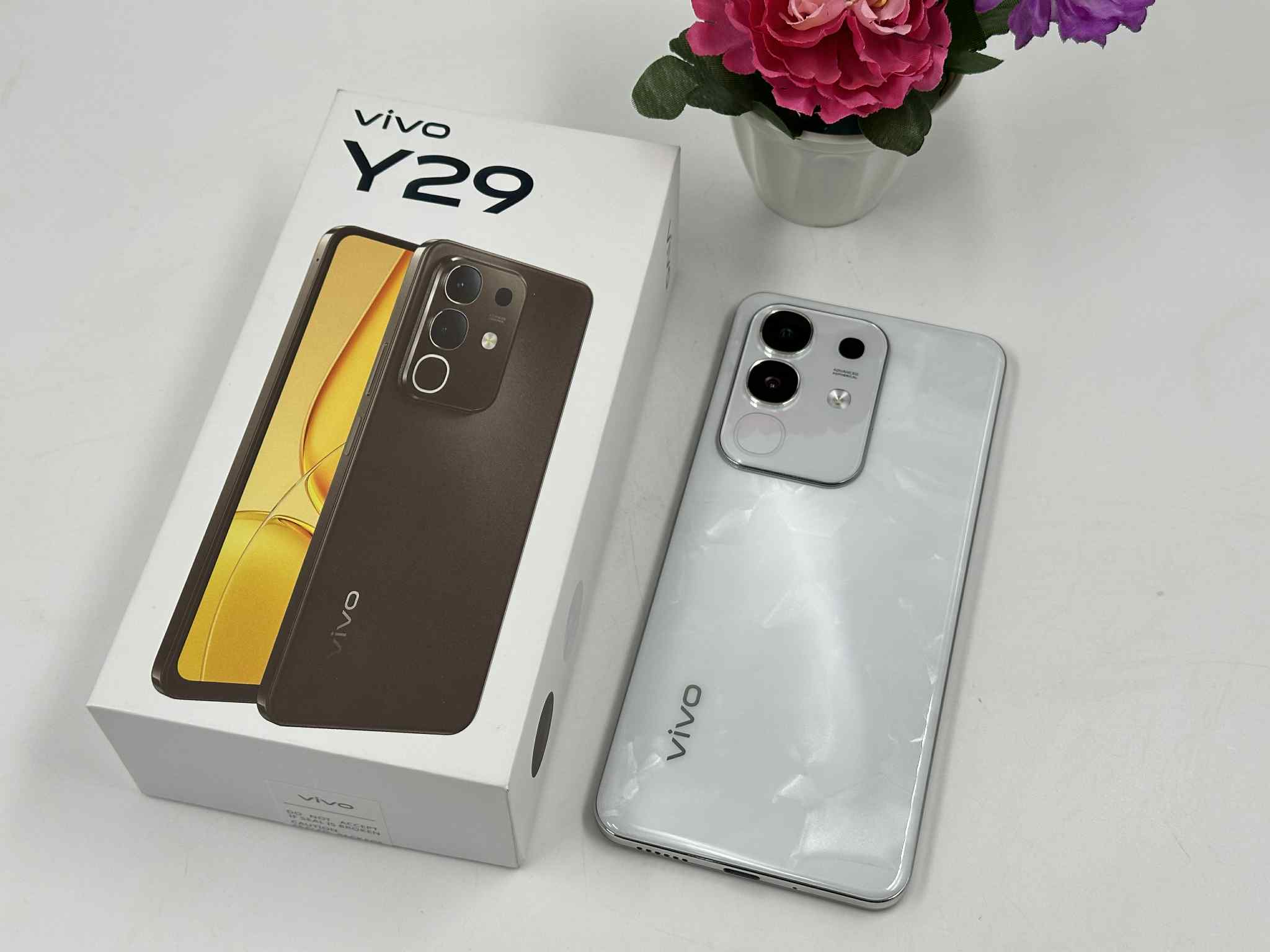 🙊 Vivo Y29 (8+128GB) White 🙊ครบกล่อง สภาพดี #ปกศ7เดือน
