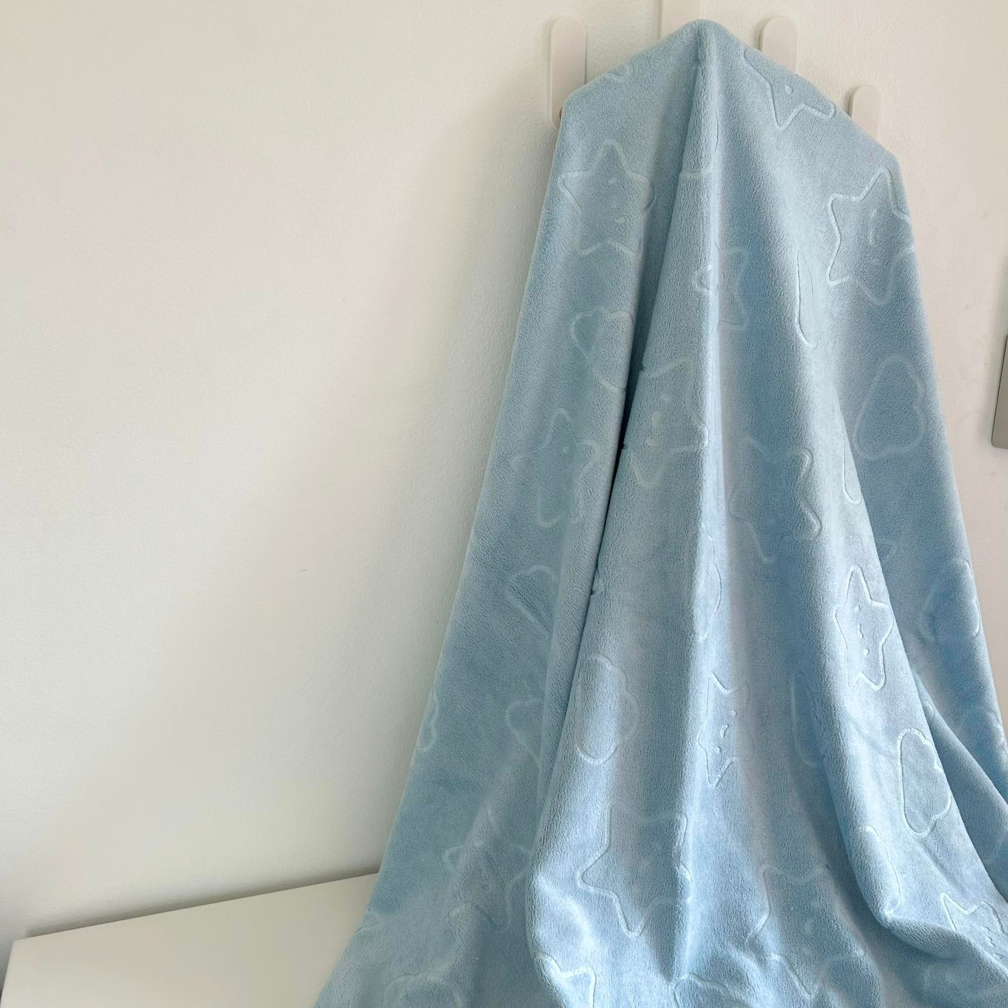 🍀HAVEN Towel Microfiber🍀ผ้าเช็ดตัว ผ้าขนหนู ไมโครไฟเบอร์ ขนาด 28*56 นิ้ว HAVEN แท้💯MC Emsky Blue