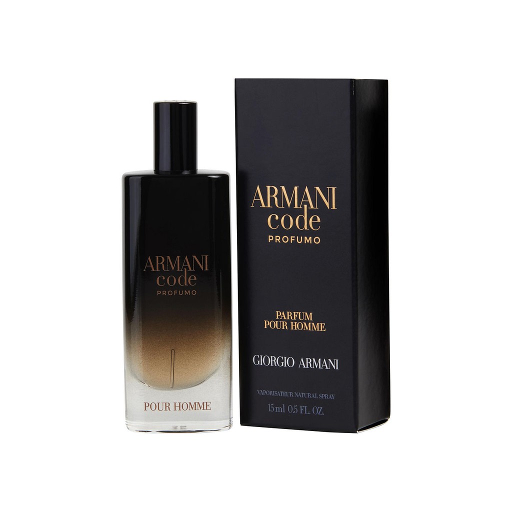 น้ำหอมแท้100% GIORGIO ARMANI Code PROFUMO parfum 15ml