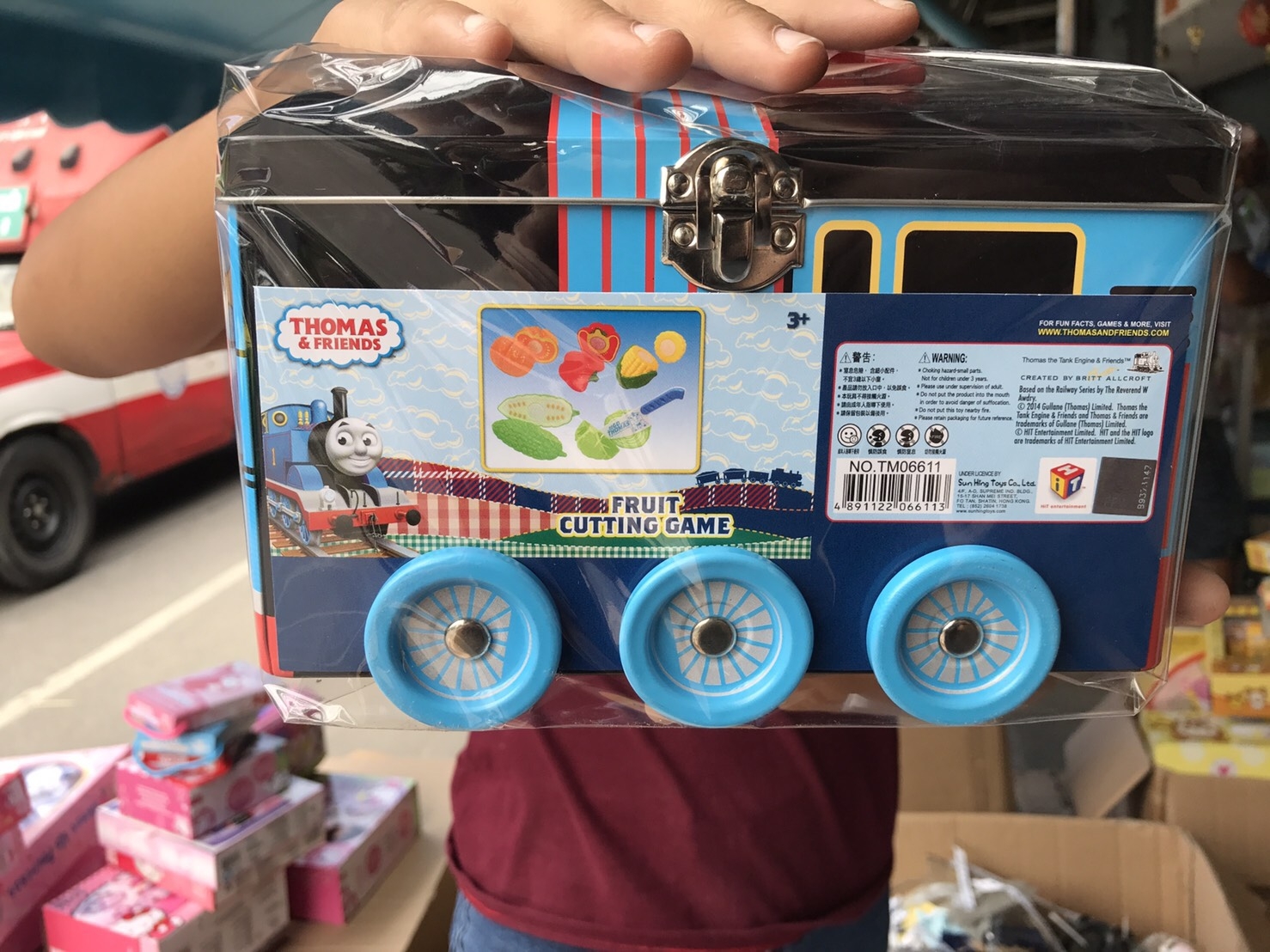 TM06611 ชุดหั่นผักโทมัส ลิขสิทธิ์ถูกต้อง