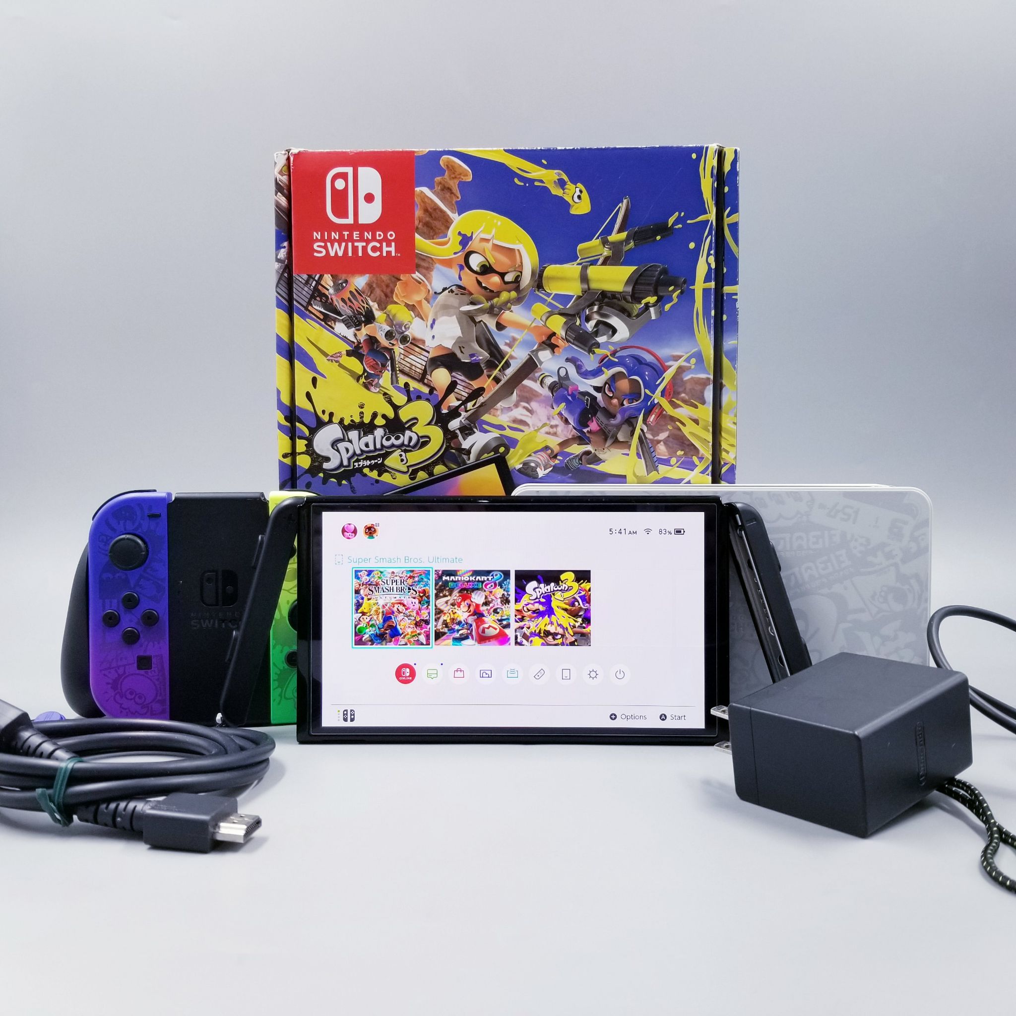 🟥 Nintendo Switch OLED SPLATOON 3 EDITION (JPN) 🟦 🎮 #มาแล้ว Nintendo Edition จอ OLED เน้นหนักไปที่ลวดลาย สุดคุ้ม 🎮