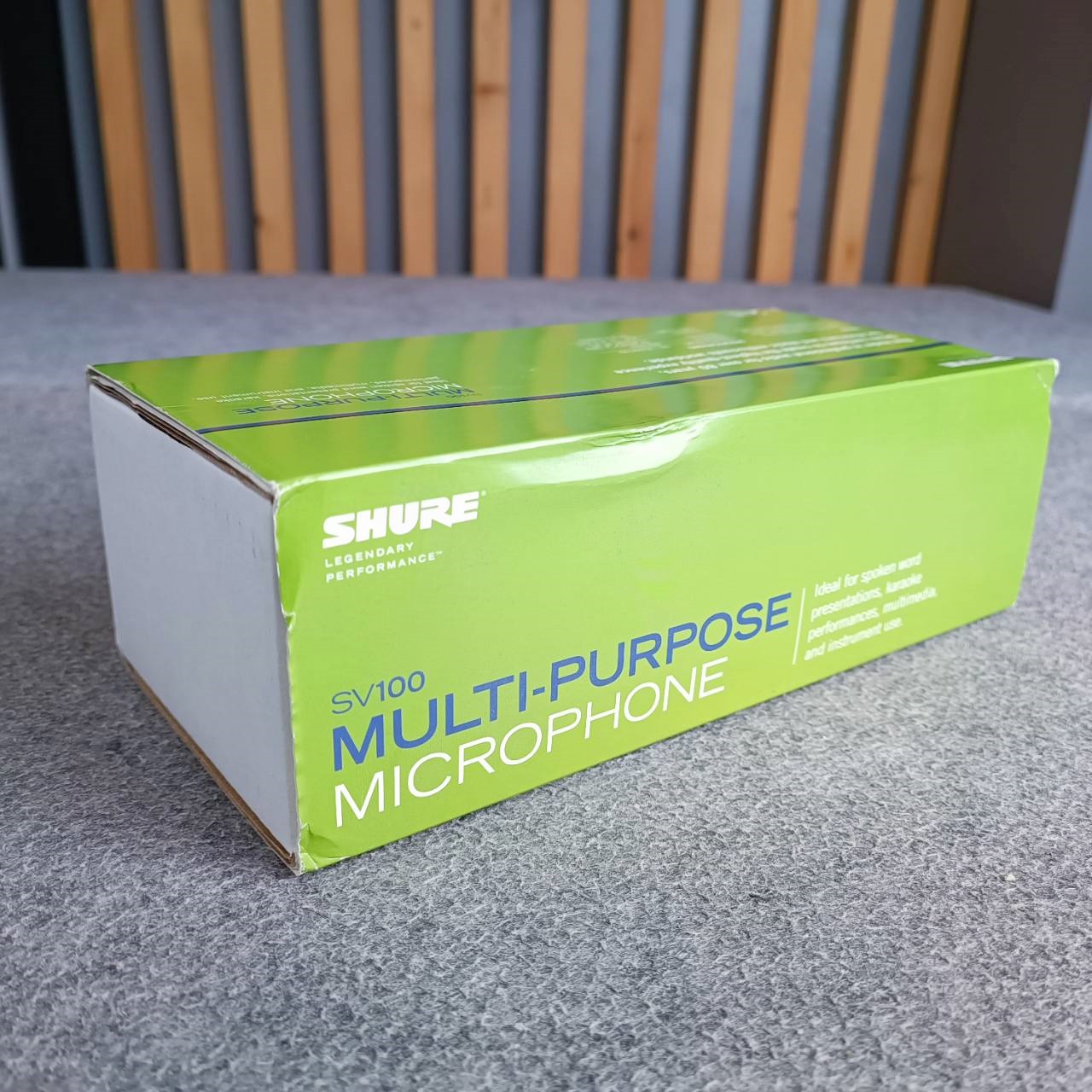 สินค้าใหม่ กล่องนอกไม่สวย SHURE SV-100X ไมค์โครโฟนพร้อมสาย4.5เมตร sv-100 SV 100 X ไมค์โครโฟน แบบสาย แท้มหาจักร ไมค์ร้องเพลง ชัวร์ ไมค์สาย ไมค์โครโฟนสาย เอไอ-ไพศาล