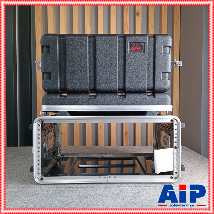 สีดำ NPE RACK RC-ABS4UM ลึก12นิ้ว กล่องใส่เครื่องเสียง RC ABS 4UM ABS 4 UM แร็คพลาสติก ABS2UM แร็ค กล่องแร็ค abs rack 4um เอไอ-ไพศาล