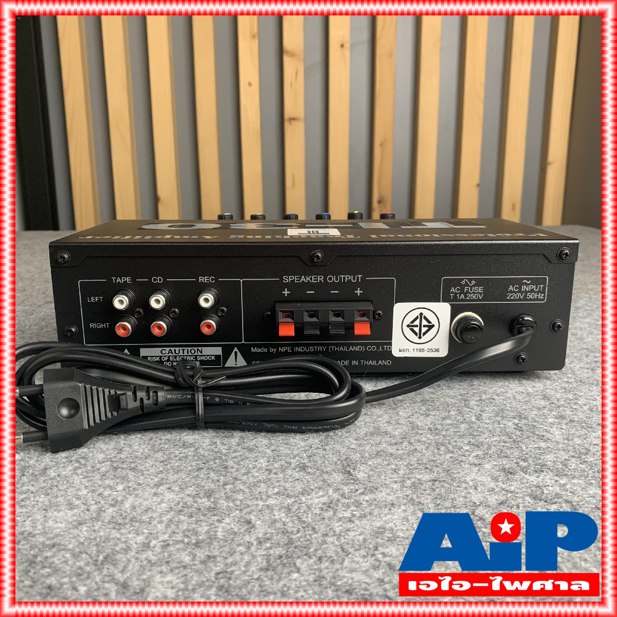 NPE TI30 TEACHING AMP แอมป์ ติดผนัง TI 30 เครื่องขยาย ติดห้องเรียน TI-30 เครื่องเสียง ห้องเรียน เอไอ-ไพศาล