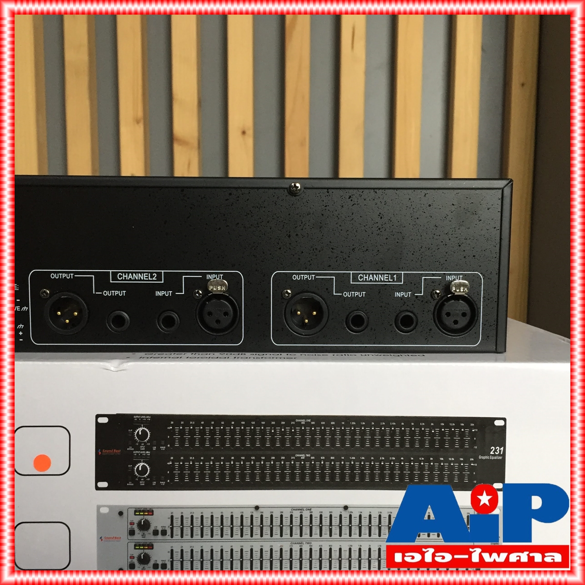 SOUNDBEST 231B EQ Eqlizer 231 อีคิวซาด์เบส 231 Sound Best ซาวด์เบส อีคิวอีควอไลเซอร์31ช่อง เอไอ-ไพศาล +++