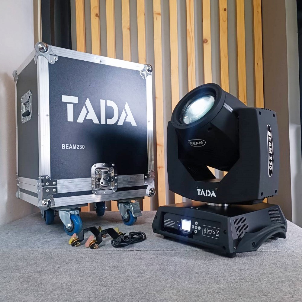 TADA BEAM 230 บีม พร้อม RACK ไฟบีม 230 วัตต์ Stage lighting ไฟสำหรับงานเวที ธาดา BEAM230 TA DA เอไอ-ไพศาล