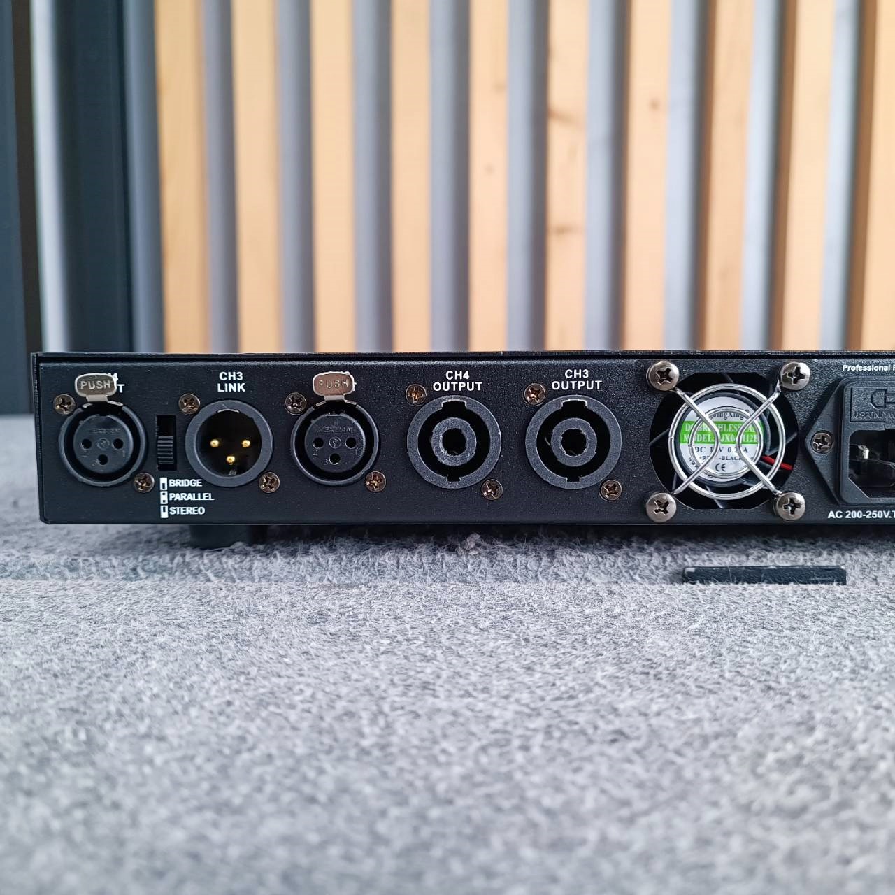 MYNPE DN-4500 poweramp 1U 4 ชาแนล เพาเวอร์แอมป์ เครื่องขยายเสียง Power Amplifier MY NPE DN 4500 DN4500 เอไอ-ไพศาล