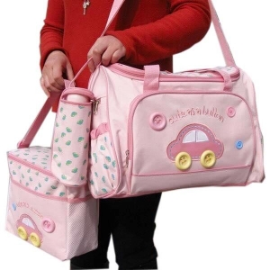 230676 ของใช้เด็กกระเป๋าใส่ของเด็กเซท 3 ใบ (ของใหม่เหลืองใช้งานได้ปกติ)