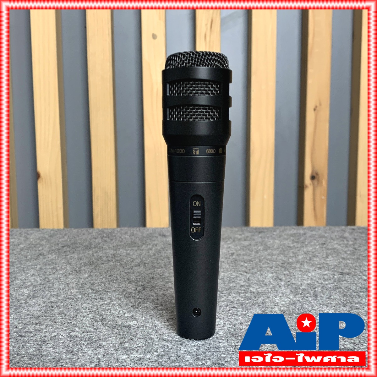 TOA DM-1200 ไมค์สาย ไมโครโฟนไดนามิค ไมค์พร้อมสาย Mic ไมค์TOA DM1200 DM 1200 โตอะ เอไอ-ไพศาล