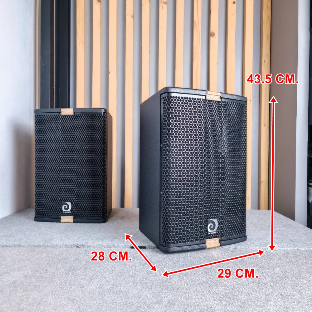 1คู่ DE ACOUSTIC PD-8 ตู้ลำโพง 8นิ้ว (คู่ละ) ตู้ลำโพง 8 นิ้ว เหมาะ สำหรับงานเสียงกลางแจ้ง สามารถวางเป็นมอนิเตอร์ได้ PD8 PD 8 เอไอ-ไพศาล