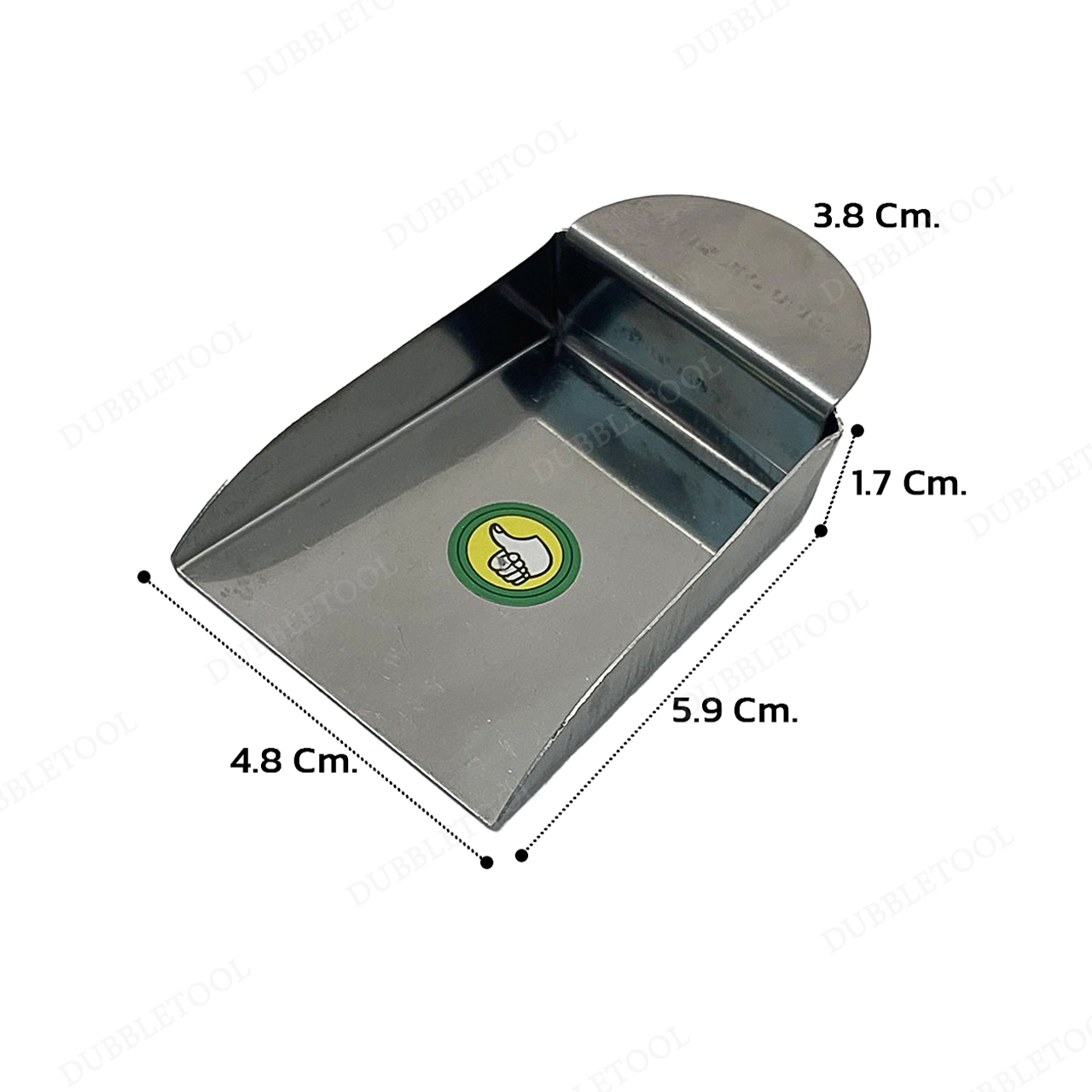 ที่ตักพลอย ถาดโกยพลอย ที่ตักเพชร ที่โกยผง ที่โกย อย่างดี วัสดุเป็นสแตนเลสสีเงินอย่างหนา มี 2 แบบ