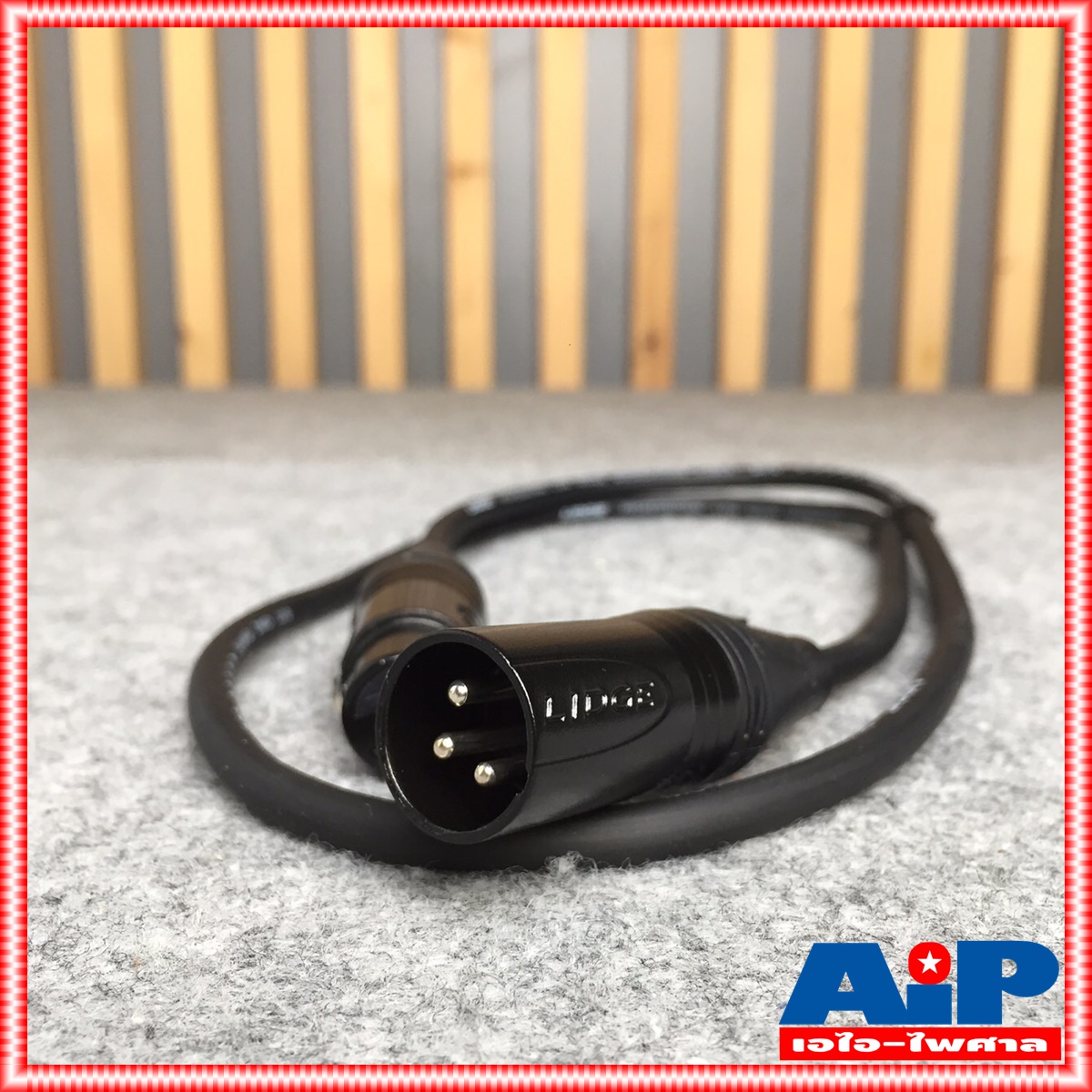 (แพ็ค1เส้น) LIDGE YM-381 สายXLR เมีย-ผู้(CANNONหัวท้าย) YM381 สาย1เมตร สายXLR หัวท้าย YM 381 สาย XLR ผู้ ออก XLR เมีย 1M สาย cannon หัวท้าย ผู้-เมีย เอไอ-ไพศาล