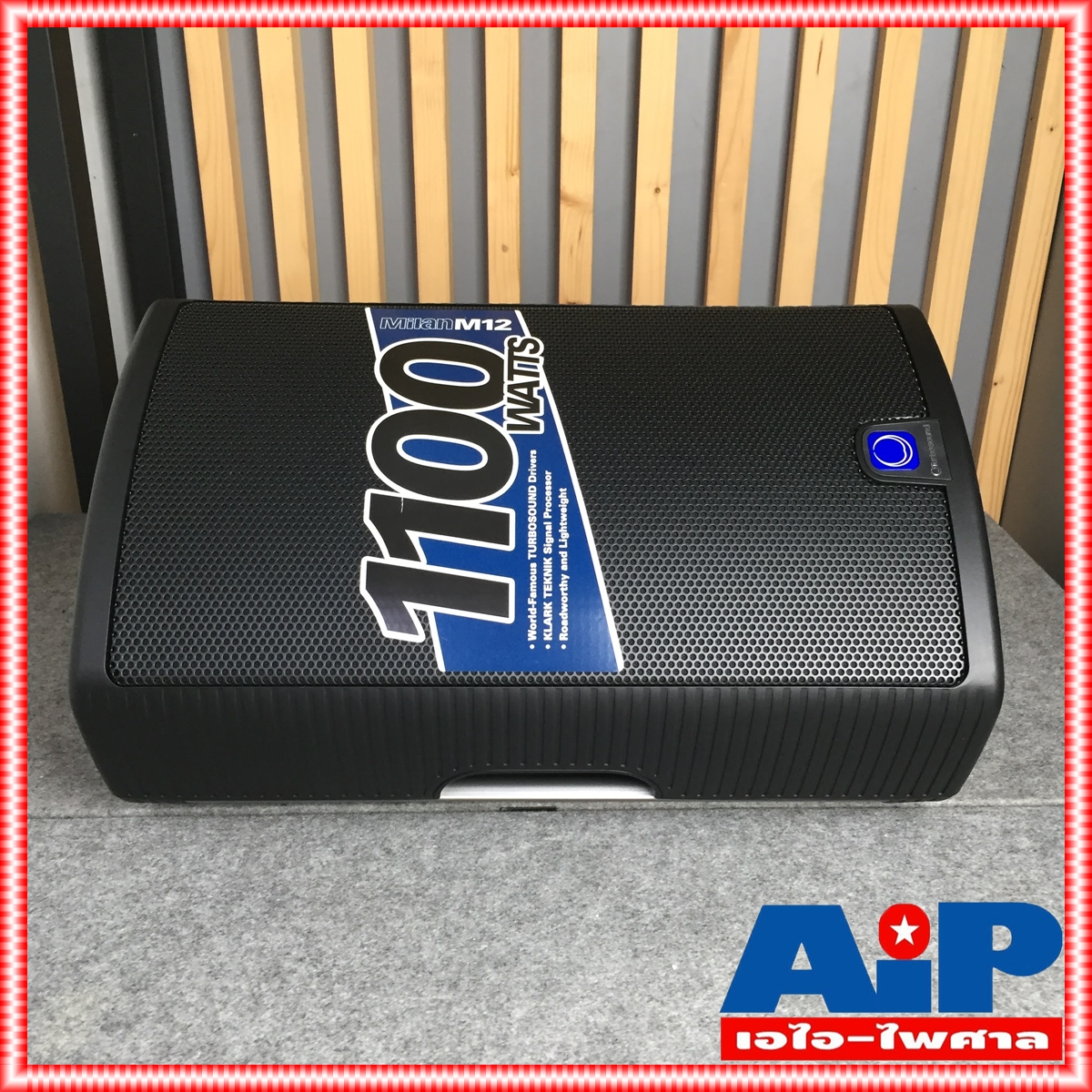 TURBOSOUND M-12 ตู้ลำโพง12นิ้ว Active speaker ตู้ลำโพงมีแอมป์ขยายในตัว M12 M 12 เอไอ-ไพศาล +++