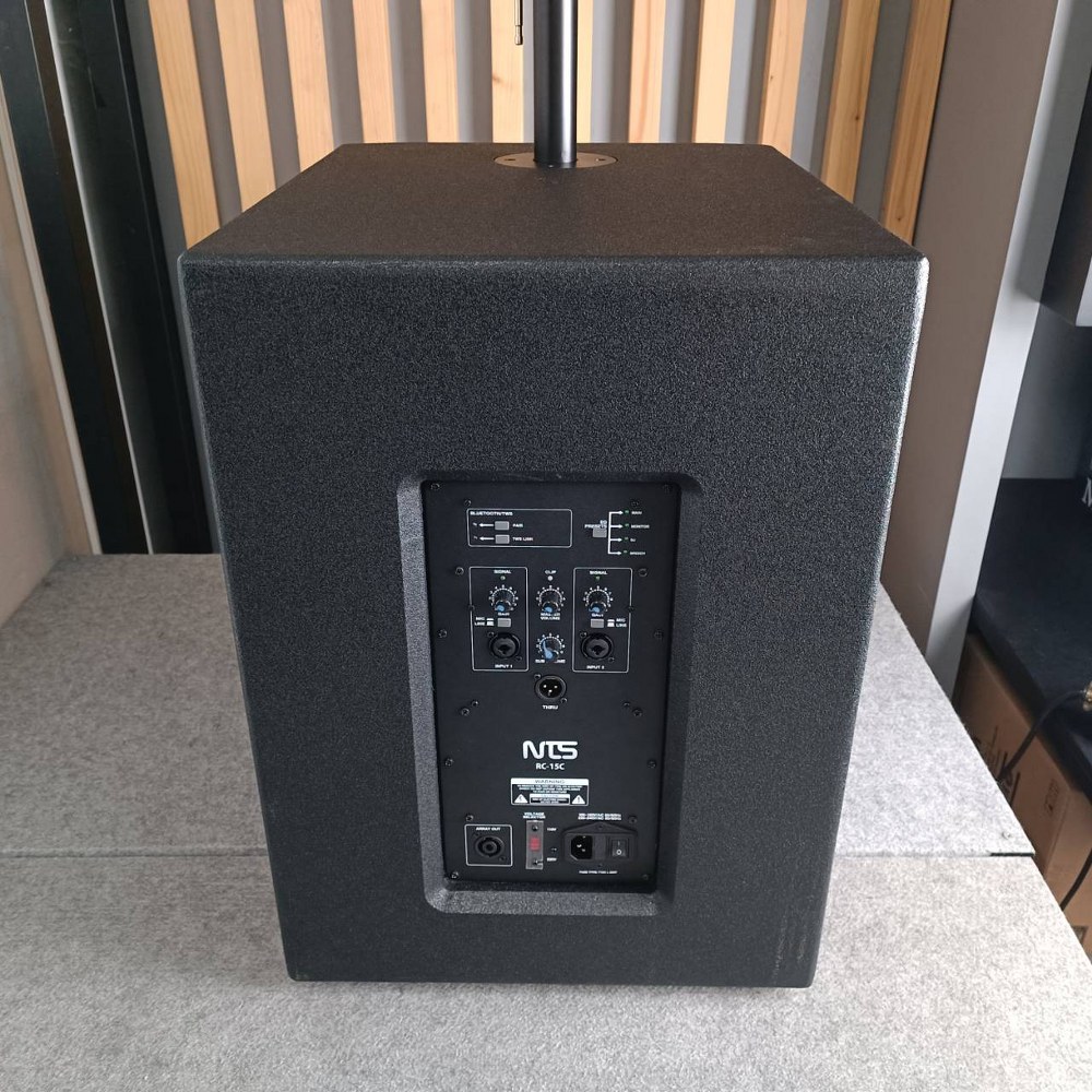 NTS RC-15C ชุด ตู้ลำโพง คอลัมน์ ลำโพงซับคอลั่ม ชุดตู้ลำโพง ชุดลำโพงเคลื่อนที่ Active NTS รุ่น RC15C RC 15C เอไอ-ไพศาล