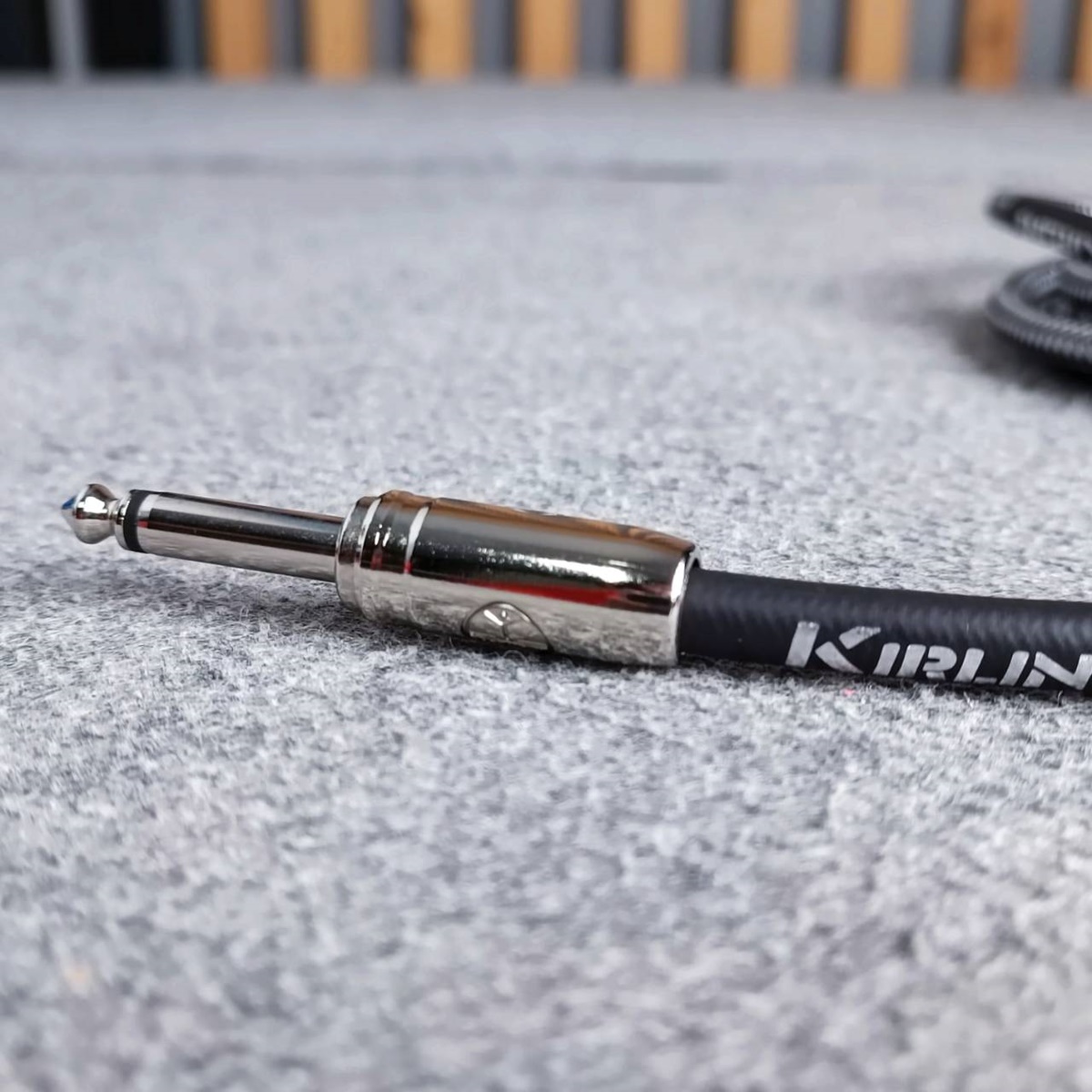 6เมตร(1เส้น) KIRLIN IWCC-202PN สายกีต้าร์6เมตร ตรง+งอ มีให้เลือก 4สี สีส้ม / ม่วง / ดำ / น้ำเงิน สายแจ็คกีต้าร์ แบบถัก 20awg สายไมค์หัวท้าย สายสัญญาณสำเร็จรูป เอไอ-ไพศาล สีส้ม