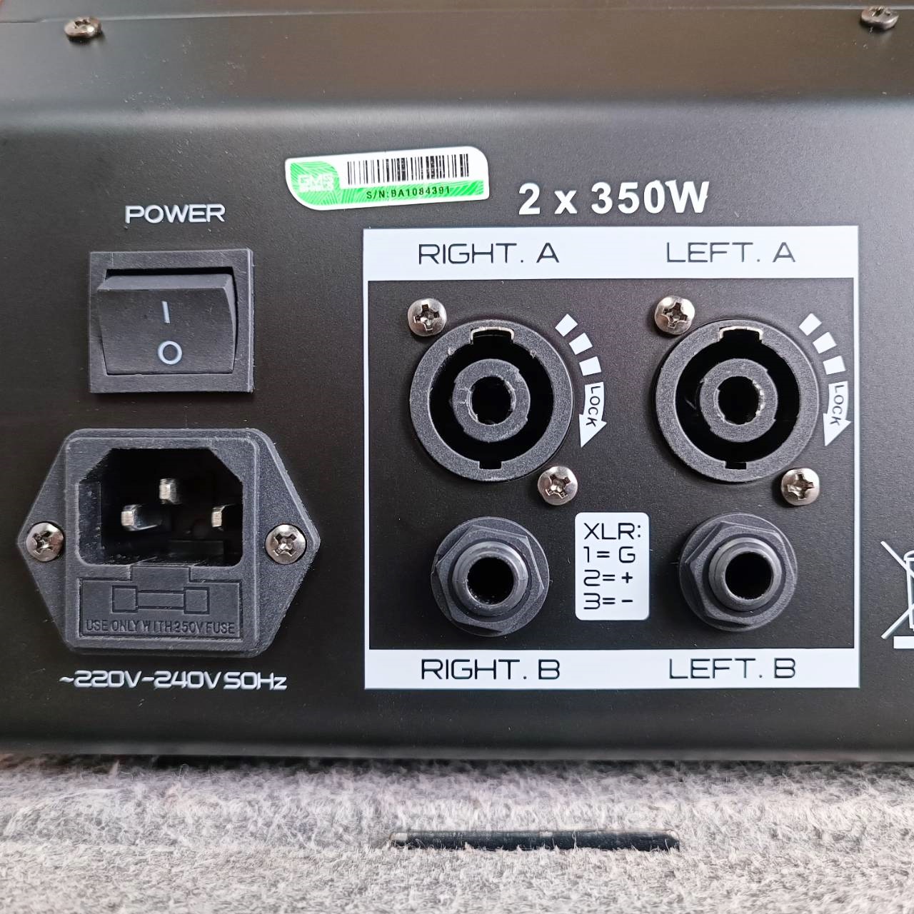 Ceflar PMX-350 POWER MIXER เพาเวอร์มิกซ์เซอร์ รุ่น PMX 350 PMX350 เอไอ-ไพศาล