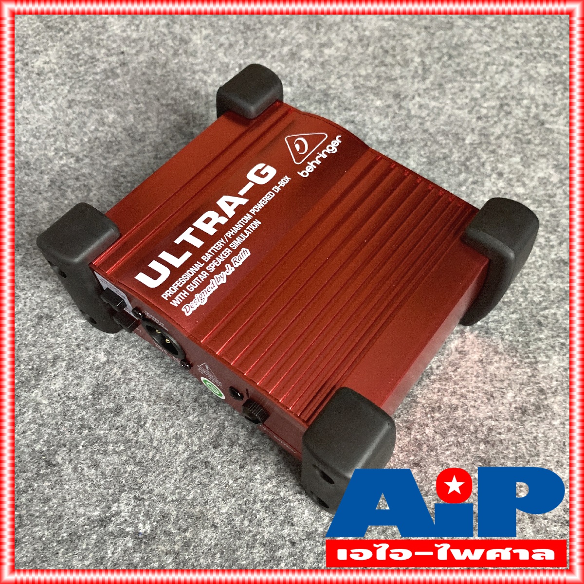 BEHRINGER GI100 ULTRA-G Direct Box กล่องกรองเสียง กล่องป้องกันเสียงรบกวน ตัวกรองเสียง กล่องDI GI 100 GI-100 ไดเร็คบ็อก +++