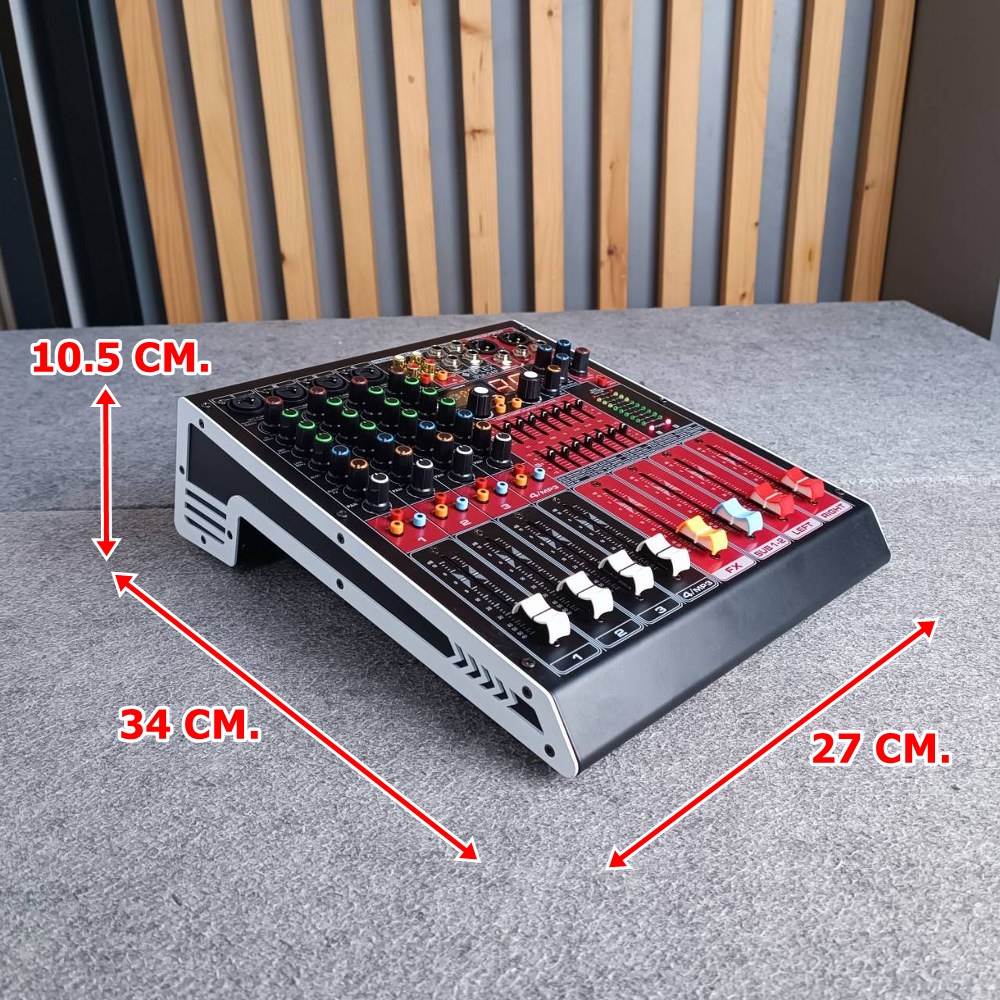 IPLEX IPM-04P MIXER IPM 04P IPM04P มิกเซอร์ เครื่องเสียง เครื่องปรับแต่งเสียง มิกซ์ เอไอ-ไพศาล