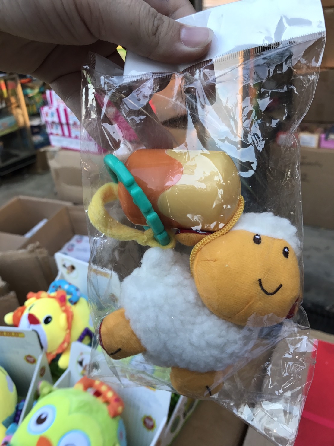 DCH96 ของเล่นเด็กโมบายแกะแขนเปลหรือรถเข็น