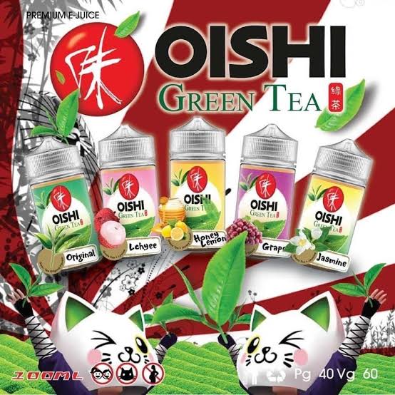 OISHI GREEN TEA 100ml- โออิชิชา