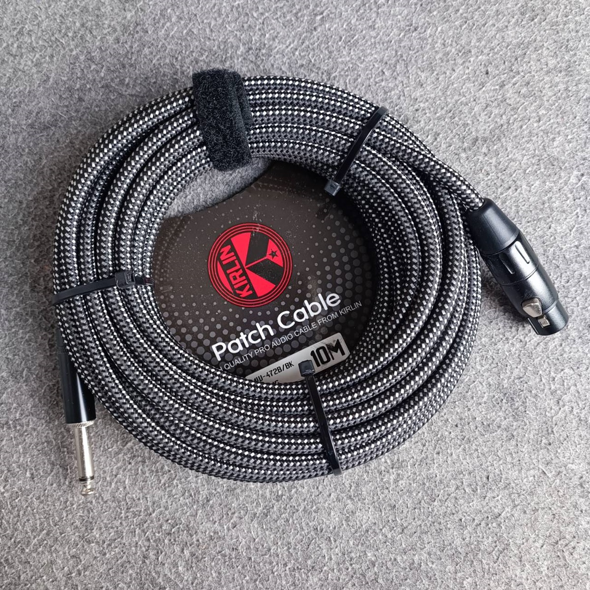 10เมตร KIRLIN XLRเมีย-phone MW-472B สายไมค์หัวสีดำ สายปลั๊กXLRเมีย-Phone สายไมค์XLRเมีย-Phone ปลั๊กCANNONเมีย-ปลั๊กไมค์MONOผู้ เอไอ-ไพศาล