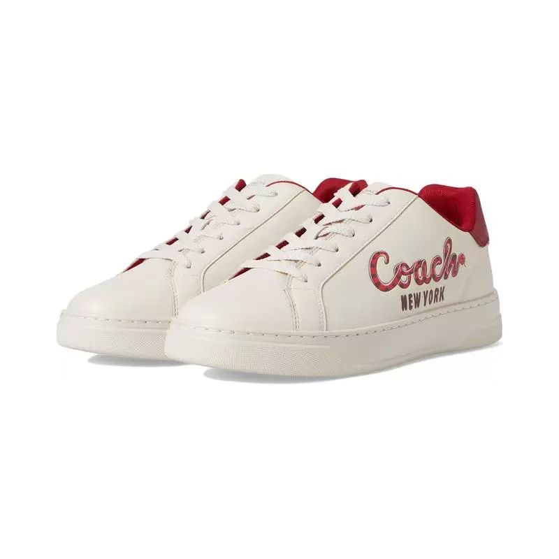 **do** รองเท้าผ้าใบ Coach New Year High Line Sneaker With Coach Snake Script สินค้าใหม่ ของแท้