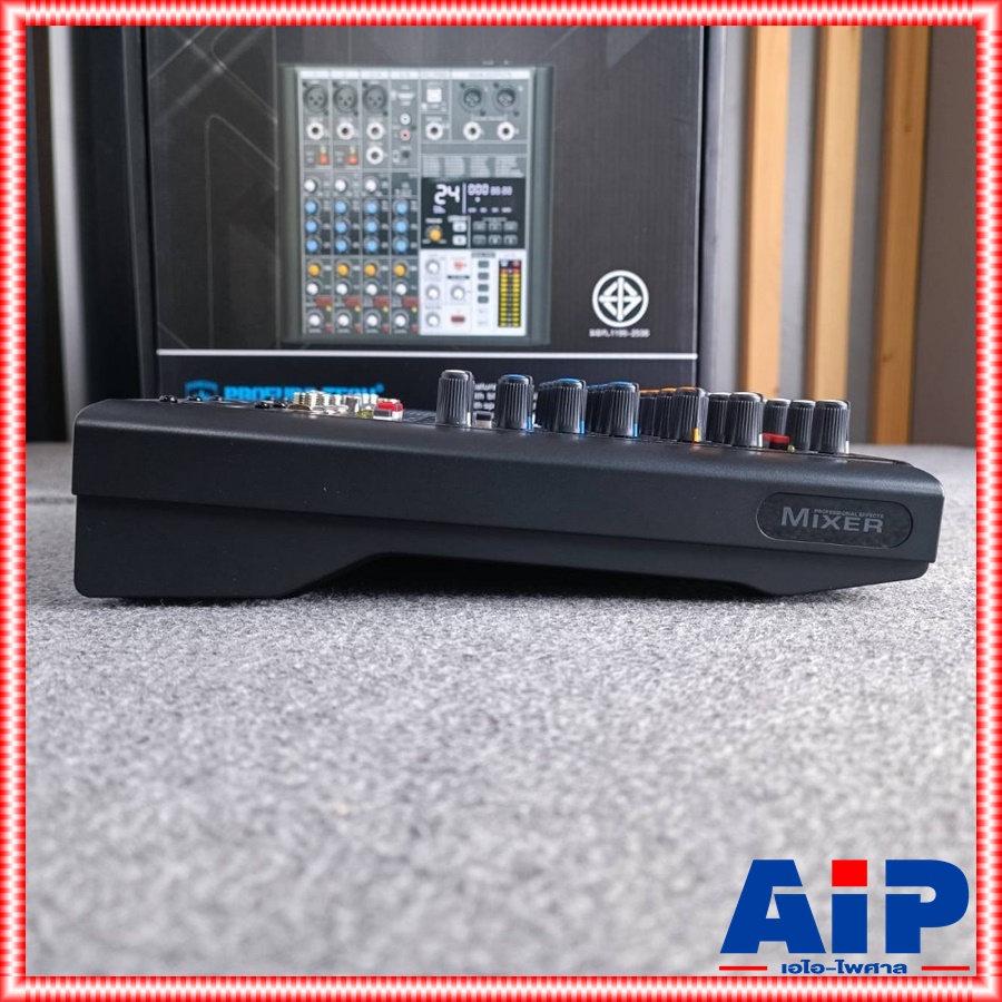 PROEUROTECH SC-6FX MIXER มิกเซอร์ 6 แชนแนล มี Bluetooth/USB 24 DSP มิกซ์ มิกเซอร์ เครื่องเสียง เครื่องปรับแต่งเสียง โปรยูโร่เทค รุ่น SC 6FX SC6FX เอไอ-ไพศาล
