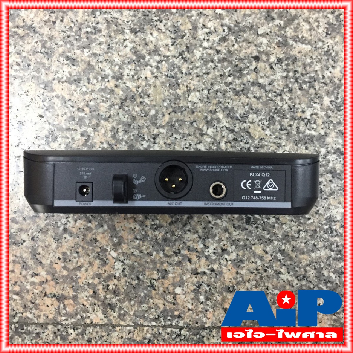 SHURE BLX14TH/P31 M19 ไมค์ลอยคาดหัว ไมค์ไร้สายคาดศรีษะเดี่ยว ย่าน UHF BLX 14TH/ P31 Q12 BLX14TH/ P31 M19 BLX 14TH/P31-M19 BLX14TH/P31M19 เอไอ-ไพศาล +++