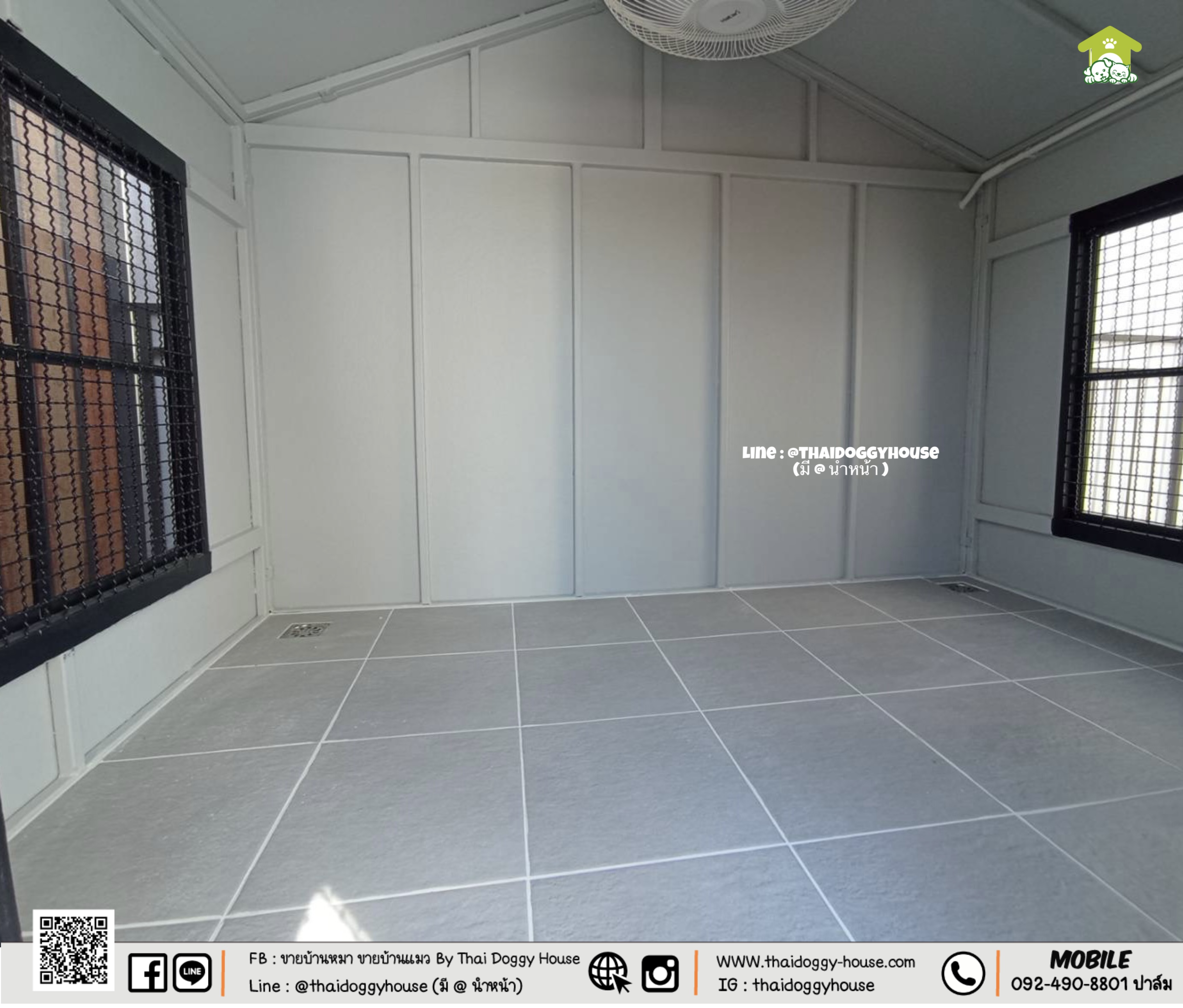 𝑵𝒐𝒓𝒅𝒊𝒄 𝑺𝒕𝒚𝒍𝒆 บ้านหมา บ้านแมว " 𝐓𝐇𝐀𝐈 𝐃𝐎𝐆𝐆𝐘 𝐇𝐎𝐔𝐒𝐄