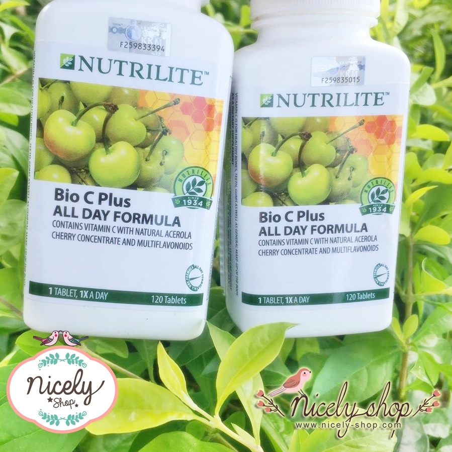 Bio C Plus All Day Formula (120 tab))วิตามินซีสกัดเข้มข้นจากผลไม้ธรรมชาติ ช่วยให้ร่างกายซ่อมแซมตัวเอง