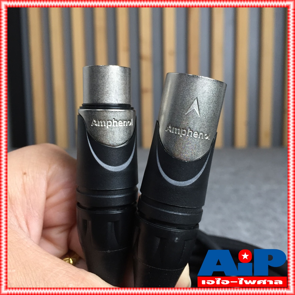 20เมตร AMPHENOL สาย XLRผู้-เมีย 20M CA03-04-C-020 สาย cannon ผู้ ออก cannon เมีย ความยาว 20เมตร สายสัญญาณ XLR ผู้ - XLR เมีย